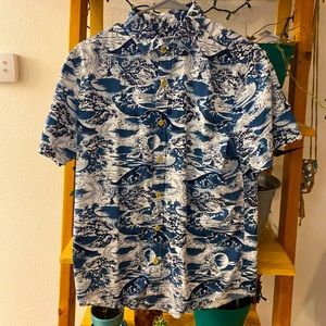 Express Beach Button Up